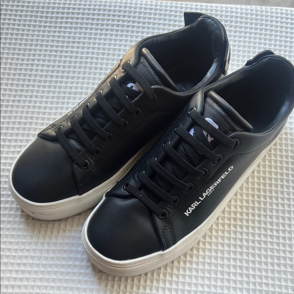 Karl Lagerfeld Black and White Women’s  Sneakers